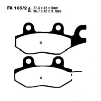 Brake pads sintered r ebc FA1652R