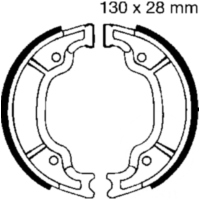 Brake shoes inc springs ebc Y527