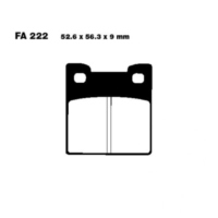 Brake pads std ebc FA222