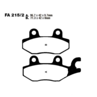 Bremsbeläge Bremsklotz Standard EBC FA2152