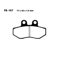 Brake pads std ebc FA167