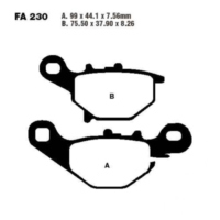 Brake pads std ebc FA230TT