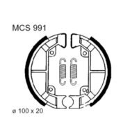 Bremsbacken mit Feder TRW MCS991