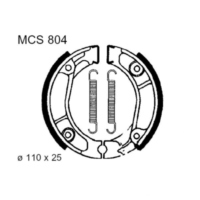 Brake shoes inc springs trw MCS804