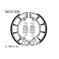 Bremsbacken mit Feder TRW MCS806