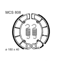 Brake shoes inc springs trw MCS808