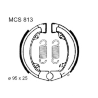 Brake shoes inc springs trw MCS813