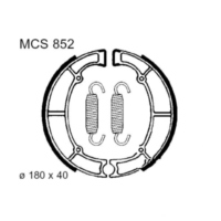 Brake shoes inc springs trw MCS852