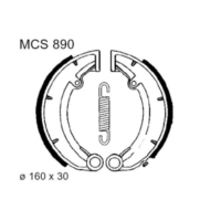 Bremsbacken mit Feder TRW MCS890