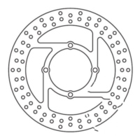 Brake disc trw lucas MST364