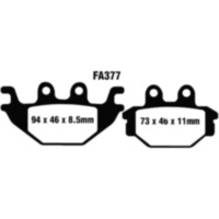 Brake pads sint hh ebc FA377HH