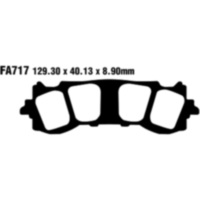 Brake pads sint hh ebc FA717HH