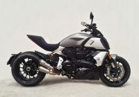 TRC-10 Komplettanlage - silber Auspuff für: DUCATI Diavel 1260, XDiavel