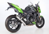 SP slip on exhaust - silver for: KAWASAKI Z750R ZR750N
