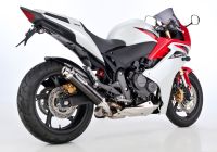 Supersport slip on exhaust for: HONDA CB600 Hornet PC41, CBR600F PC41