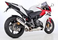 SP Slip on Ersatzdämpfer - silber Auspuff für: HONDA CB600 Hornet PC41, CBR600F PC41