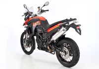 Rac 1 slip on exhaust - silver for: BMW F 650 GS E8GS, F 800 GS E8GS