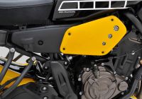 side panels - black for: YAMAHA XSR700 RM11/12