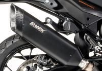 Discover slip on exhaust - black for: HONDA CRF1000L Africa Twin Adventure Sports SD06, CRF1000L Africa Twin SD06