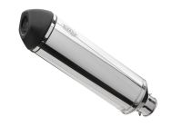 DSX-5 slip on exhaust - silver for: HONDA VFR1200X Crosstourer SC70