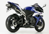 Track 1000 slip on exhaust for: HONDA CBR600RR PC40
