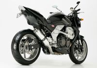 Supersport slip on exhaust - silver for: KAWASAKI Z750 ZR750L