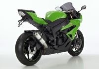 Supersport Slip on Ersatzdämpfer Super Short - silber Auspuff für: KAWASAKI ZX-6R ZX600R