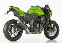 DSX-5 Slip on Ersatzdämpfer - schwarz Auspuff für: KAWASAKI Z750S ZR750K, Z750 ZR750J