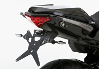 License plate holder - black for: KAWASAKI ER-6n ER650A, ER-6f EX650A