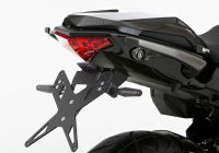 License plate holder - black for: KAWASAKI ER-6n ER650E, ER-6f EX650E