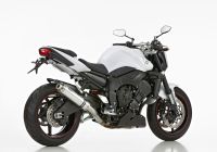 Supersport slip on exhaust - silver for: YAMAHA FZ1 Fazer RN16, FZ1 RN16