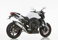 Supersport Slip on Ersatzdämpfer - silber Auspuff für: YAMAHA FZ1 Fazer RN16, FZ1 RN16