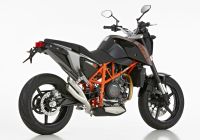 Pro 2 Slip on Ersatzdämpfer - silber Auspuff für: KTM 690 Duke KTM 690 Duke, 690 Duke R KTM 690 Duke