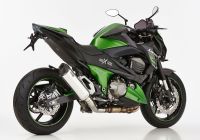 DSX-5 Slip on Ersatzdämpfer - silber Auspuff für: KAWASAKI Z800 ZR800A/B