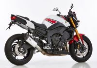 DSX-5 Slip on Ersatzdämpfer Super Short - silber Auspuff für: YAMAHA FZ8 Fazer RN25, FZ8 RN25