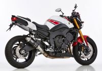 Supersport slip on exhaust super short - black for: YAMAHA FZ8 Fazer RN25, FZ8 RN25