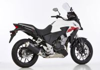 Rac 1 Slip on Ersatzdämpfer - schwarz Auspuff für: HONDA CBR500R PC44, CB500F PC45