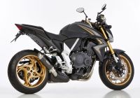 Factory slip on exhaust for: HONDA CB1000R SC60