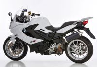 Rac 1 slip on exhaust - black for: BMW F 800 GT 4R80