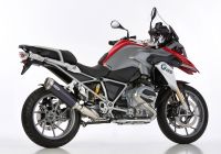 DSX-5 slip on exhaust - black for: BMW R 1200 GS Adventure R12, R 1200 GS R12