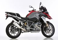 DSX-5 Slip on Ersatzdämpfer - silber Auspuff für: BMW R 1200 GS Adventure R12W, R 1200 GS R12W