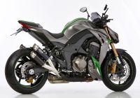 Track Slip on Ersatzdämpfer - schwarz Auspuff für: KAWASAKI Z1000 ZRT00H, Z1000 SX ZXT00L