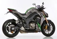 Factory Slip on Ersatzdämpfer - schwarz Auspuff für: KAWASAKI Z1000 R Edition ZRT00H, Z1000 SX ZXT00W