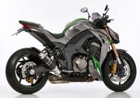 Supersport slip on exhaust super short - black for: KAWASAKI Z1000 SX ZXT00G, Z1000 ZRT00D