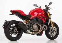 DSX-10 Slip on Ersatzdämpfer - schwarz-matt Auspuff für: DUCATI Monster 1200 M6, Monster 1200 S M6