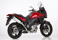 DSX-5 complete exhaust system - silver for: SUZUKI DL 650 V-Strom C7, DL 650 V-Strom XT C7