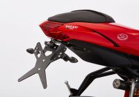 Kennzeichenhalter - schwarz Nummernschildhalter für: DUCATI Supersport S VA, Supersport VA