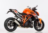 DSX-7 Slip on Ersatzdämpfer Super Short - schwarz-matt Auspuff für: KTM 1290 Super Duke R KTM Superduke