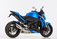 Pro 2 Slip on Ersatzdämpfer - silber Auspuff für: SUZUKI GSX-S 1000 WVDG, GSX-S 1000F WVDG