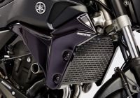 Kühlergrillabdeckung - schwarz Kühlerschutz für: YAMAHA MT-07 Motocage RM17/RM18, MT-07 Motocage RM04